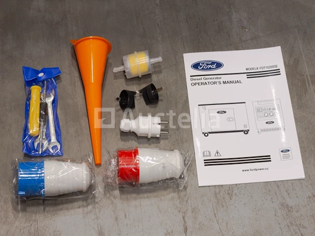 Ford fdt10200se 3phase diesel generator - afbeelding 5 van  19