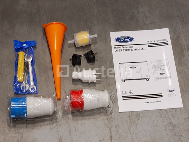 Ford fdt10200se 3phase diesel generator - afbeelding 5 van  19