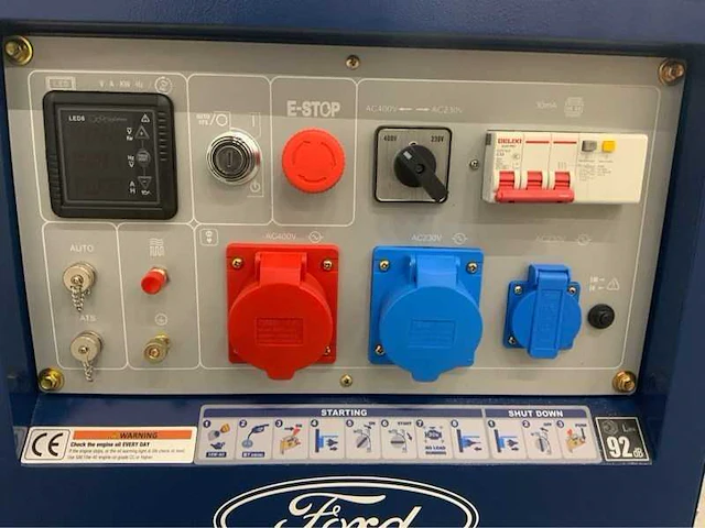 Ford fdt10200se 3phase stroomgenerator - afbeelding 9 van  11