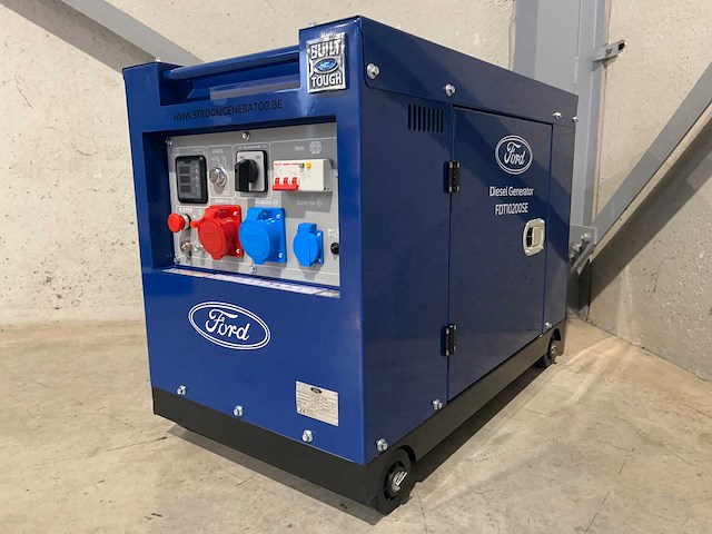 Ford fdt10200se diesel stroomgenerator - afbeelding 11 van  16