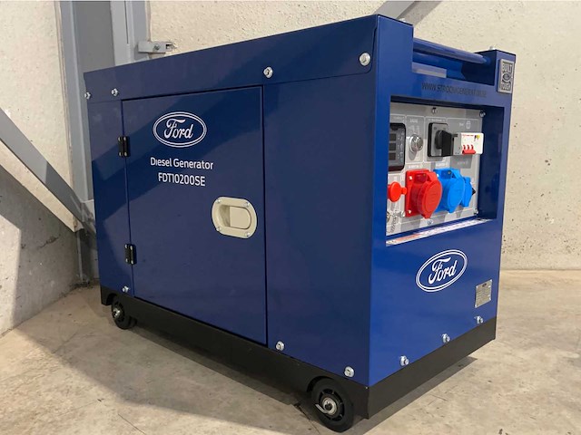 Ford fdt10200se diesel stroomgenerator - afbeelding 10 van  16