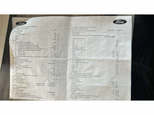 Ford fiesta, 2015 - afbeelding 24 van  24