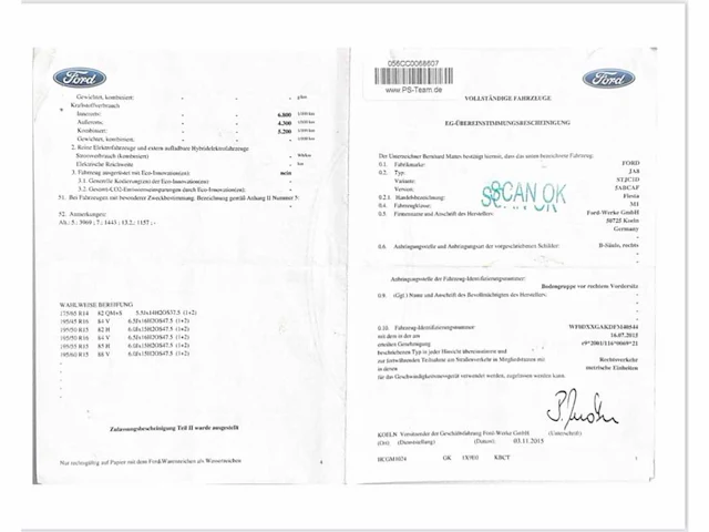 Ford fiesta, 2015 - afbeelding 8 van  17