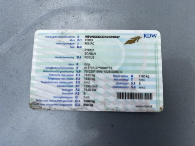 Ford focus, 2002 - afbeelding 9 van  17