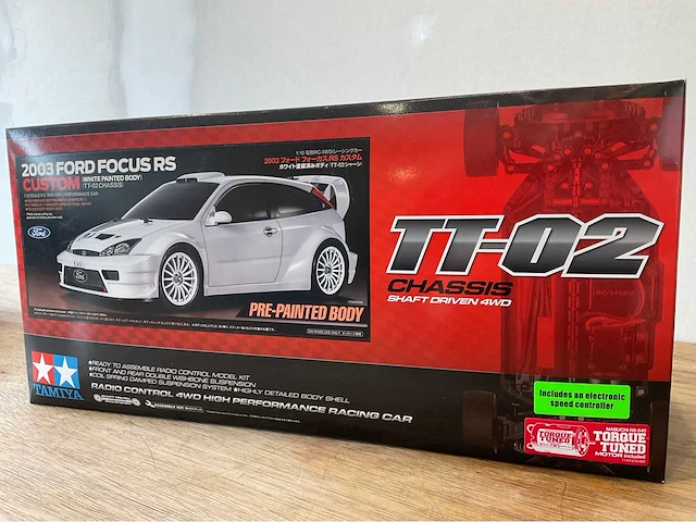 Ford focus rs custom 2003 rc model bouwer - afbeelding 1 van  3