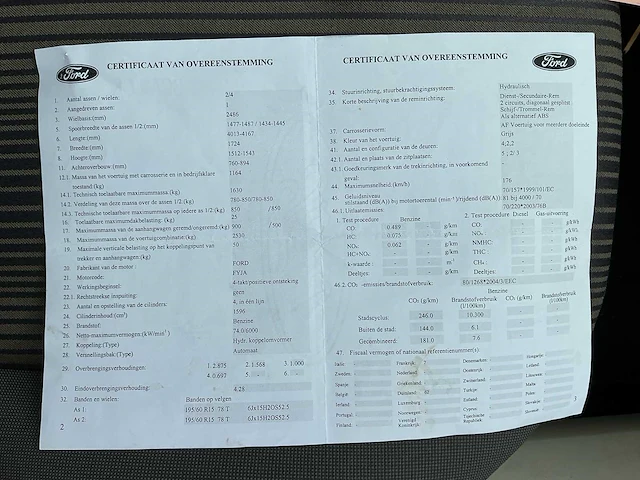 Ford fusion uit 2007 - afbeelding 48 van  56