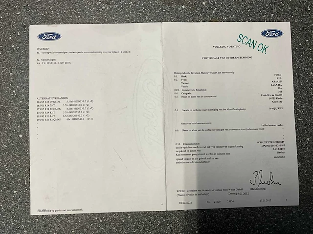 Ford k ru8, 2012 - afbeelding 20 van  29