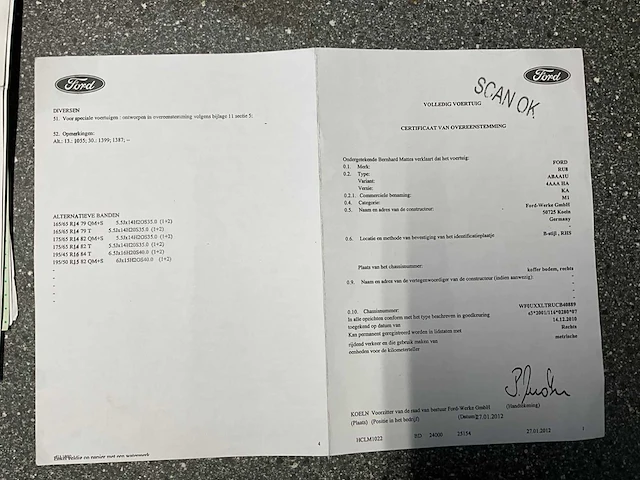 Ford k ru8, 2012 - afbeelding 22 van  29