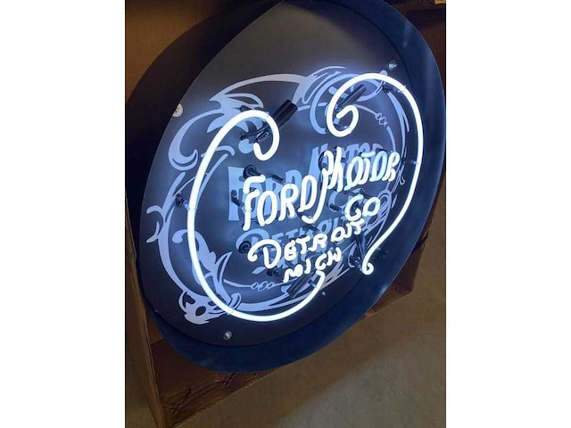 Ford motor neon verlichting - afbeelding 3 van  5