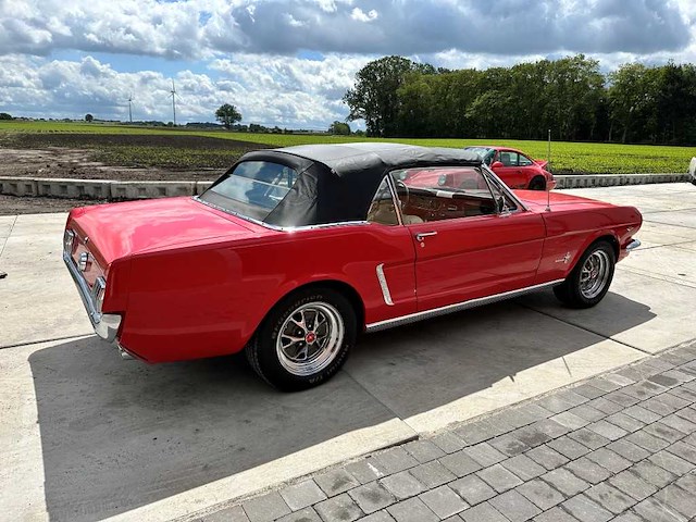 Ford mustang cabrio oldtimer 1964 - afbeelding 2 van  61