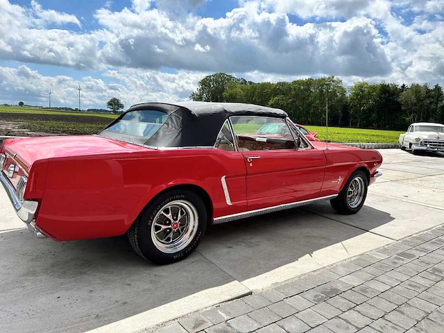 Ford mustang cabrio oldtimer 1964 - afbeelding 4 van  61
