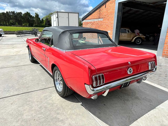Ford mustang cabrio oldtimer 1964 - afbeelding 9 van  61