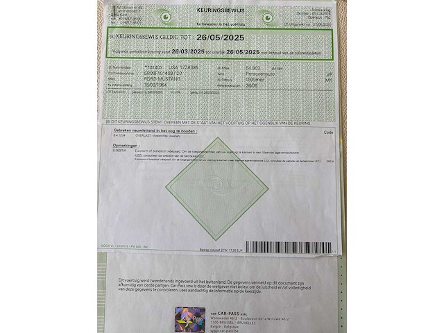 Ford mustang cabrio oldtimer 1964 - afbeelding 57 van  61