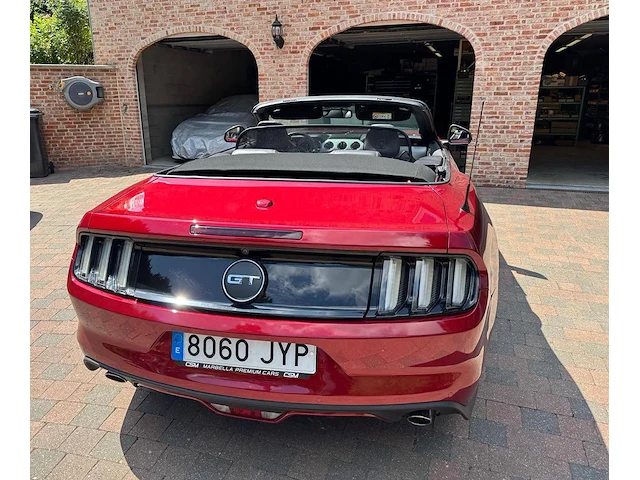 Ford mustang gt convertible benzine 2017 (marge) - afbeelding 1 van  1