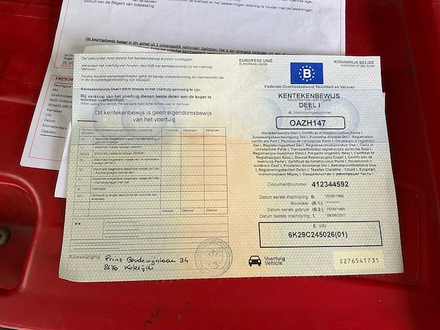 Ford ranchero oldtimer - 1966 - afbeelding 11 van  20