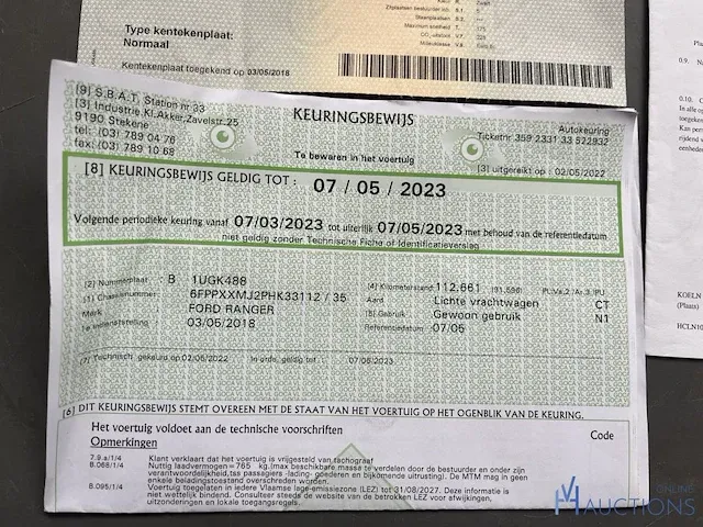 Ford ranger - 2018 - afbeelding 4 van  12