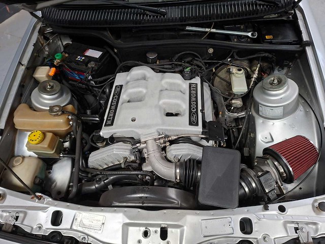 Ford sierra xr4i 1983 met gehomologeerde v6 cosworth motor! - afbeelding 8 van  10