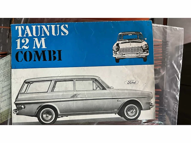 Ford taunus 12m kombi oldtimer, 1965 - afbeelding 5 van  14
