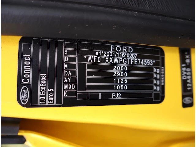 Ford tourneo – wf0txxxwpgtfe74593 – 2015 - afbeelding 8 van  19