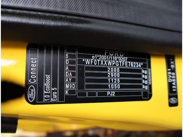 Ford tourneo – wf0xxxwpgtee74595 – 2015 - afbeelding 9 van  17