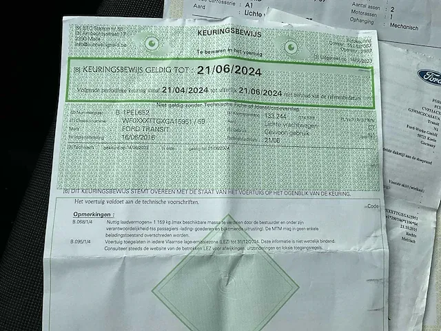 Ford transit (2016) - afbeelding 26 van  39