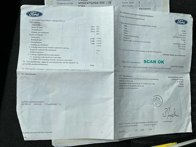 Ford transit (2016) - afbeelding 27 van  39