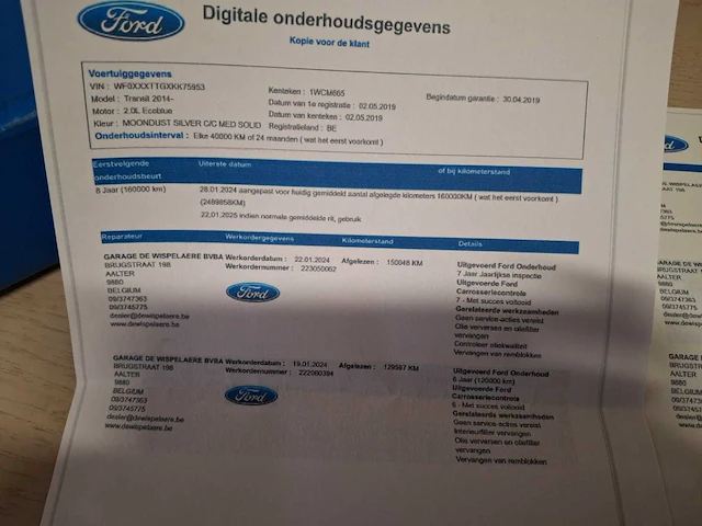 Ford transit, 2019 - afbeelding 21 van  30