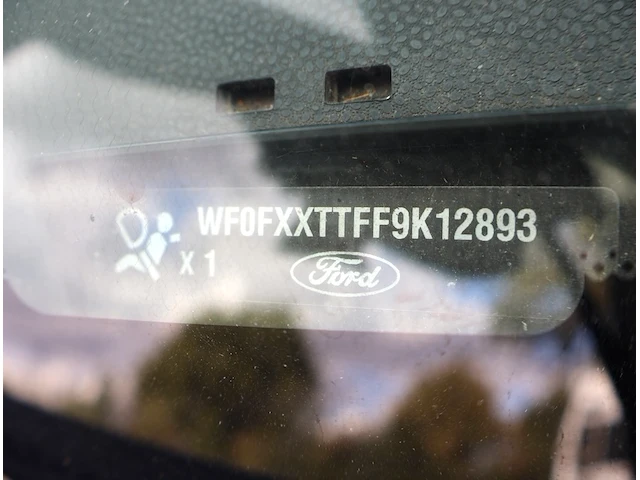 Ford transit bakwagen - wf0fxxttff9k12893 - 2009 - afbeelding 2 van  23