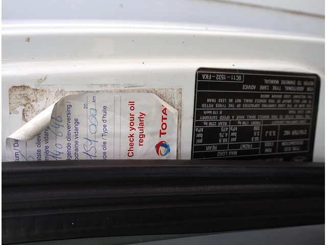 Ford transit bakwagen - wf0fxxttff9k12893 - 2009 - afbeelding 23 van  23