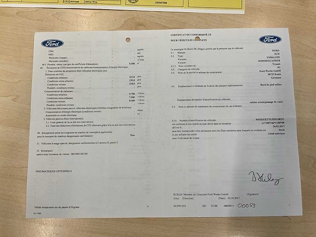 Ford transit bestelwagen uit 2017 - afbeelding 36 van  43