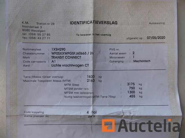 Ford transit connect bestelwagen (2015-211.627 km) - afbeelding 28 van  43