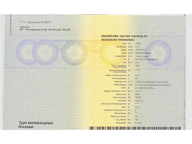 Ford transit custom 8+1 - afbeelding 6 van  14