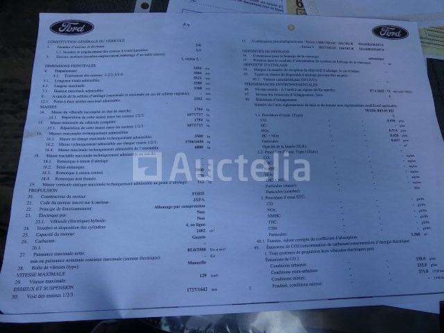 Ford transit gedumpte vrachtwagen (2011-137.801 km) - afbeelding 22 van  31