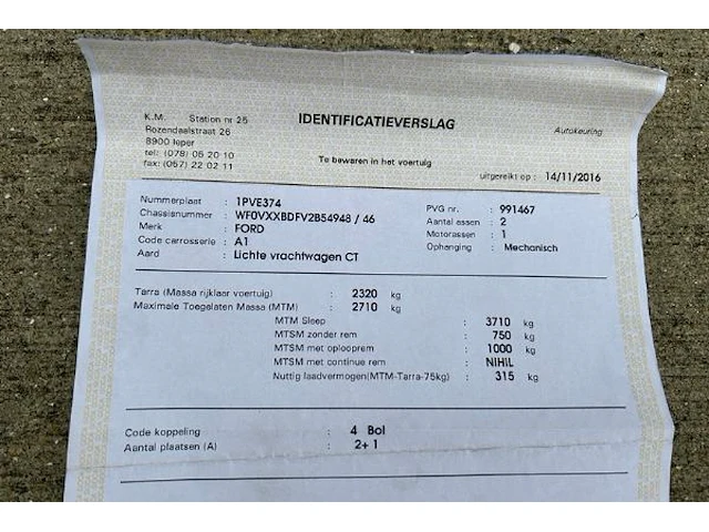 Ford transit l432 - afbeelding 16 van  26
