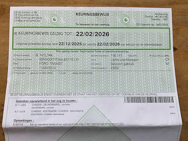 Ford transit lichte vracht - 3 pers. - afbeelding 55 van  62