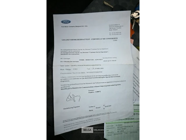 Ford transit lichte vrachtwagen - afbeelding 17 van  18