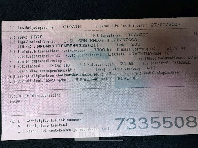 Ford transit - afbeelding 9 van  27