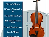 Forenza prima 2 volledige 4/4 maat viooloutfit - afbeelding 2 van  5