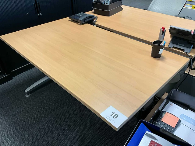 Formica houten bureauopstelling schärf - afbeelding 4 van  11