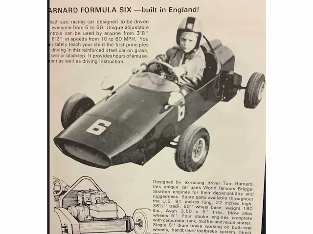 Formula 6 junior racing car - 1965 - afbeelding 10 van  14