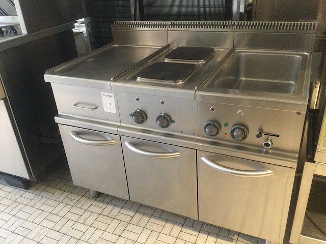 Fornuis met bainmarie - afbeelding 2 van  7