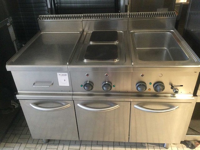 Fornuis met bainmarie - afbeelding 3 van  7