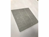 Fossil grey 30x30 mosaico 5x10 45,54 m² - afbeelding 2 van  3