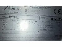 Foster - bct51 - snelkoeler/vriezer - afbeelding 3 van  3