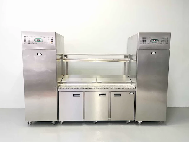Foster - fps3gr/epro20bs - gekoelde tafel koelkast en vriezer - afbeelding 2 van  3