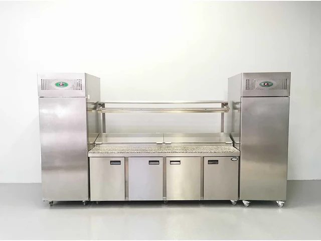 Foster - fps4gr/epro20bs - gekoelde tafel koelkast en vriezer - afbeelding 2 van  5