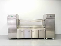 Foster - fps4gr/epro20bs - gekoelde tafel koelkast en vriezer - afbeelding 2 van  5