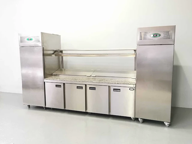 Foster - fps4gr/epro20bs - gekoelde tafel koelkast en vriezer - afbeelding 3 van  5
