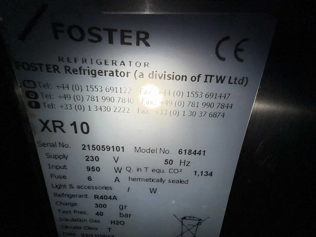 Foster - xr10 - blastchiller - afbeelding 4 van  4