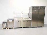 Foster/hobart/turbocheff - vaatwasser oven gekoelde tafel koelkast vriezer